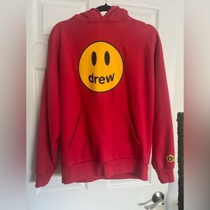 XXS Red Drew Hoodie. (New)